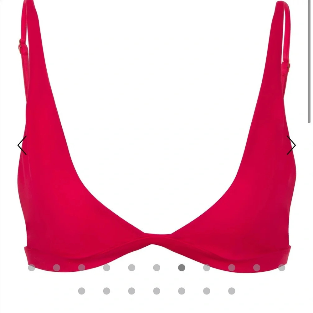 Dos Gardenias REBEL: TRIANGLE BIKINI TOP size 3